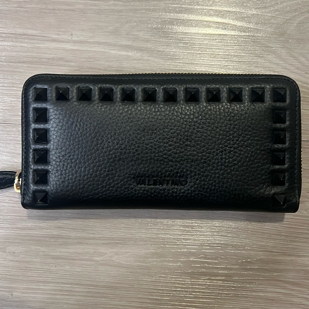 NWT Valentino studded wallet